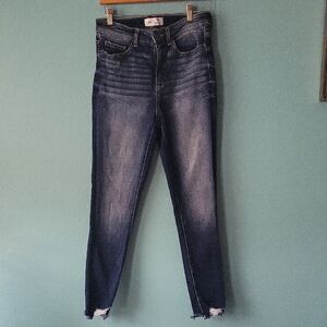 Bke Parker universal fit high rise ankle skinny jeans